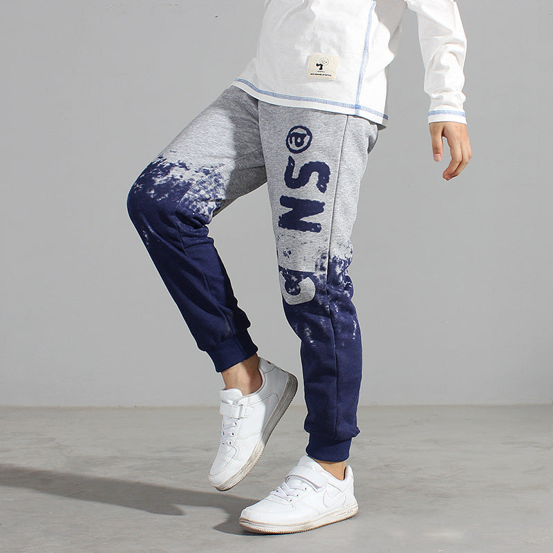 Children Boy Pants Spring and Autumn Sports Trousers Casual Pants