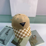 Vintage Check Baseball Cap