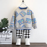 Toddler Boys Sweater Children's Clothing Boys Spring Clothes Suit Sweater