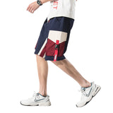 Men Shorts Summer Exercise Shorts Men's Flow Pants Five-Point Casual Pants