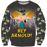 The Simpsons Sweatshirts Simpsons 3D Personality Printed Crew Neck Sweatshirt AliExpress, Amazon, Wish, Hot Sale