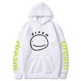 Dreamwastaken Men's Novelty Hoodies Dream Merch Shirt 2D Printed Casual Fashion Loose Hooded Sweater