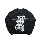 Rrr123 Sweatshirt Rrr123 Fog Loose Sports Distressed Sweater