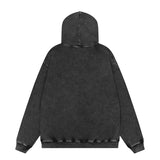 Represent Hoodie Represent Shark Head Portrait Letter Print American High Street Washed and Worn Retro Hooded Sweater Hoodie Winter
