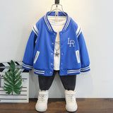 Toddler Boys Jackets Children's Clothing Boys' Coat Autumn Baseball Uniform