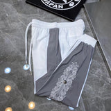 CHH Chrome Heart CHH Spring/Summer Stitching Casual Trousers for Men and Women Ankle Banded Pants