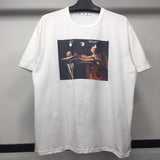 Off White T Shirt Ow Summer Arrow Print Owt Tshirt Loose Short Sleeve Cotton