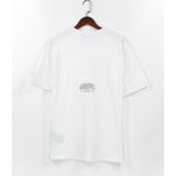 Palm Angels Short Sleeve Men's and Women's High Street Fashionable Palm Angels Angels Bear Letter Printed T-shirt Half Sleeve