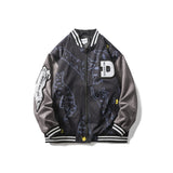 Letterman Jacket Outfit Senior Jackets Varsity Baseball Coat Vintage Hip Hop Loose Jacket