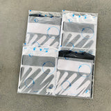 Off White T Shirts Wavy Zebra Stripes