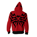 Carnage Hoodie 3D Printed