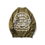 Man Fall Winter Outfis Autumn and Winter round Neck Sweater Men's and Women's Leisure Pullover Knitwear Fashion