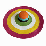 Straw Hat UV Protection Sun Protection Hat Beach Sun Hat