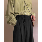 Men's Suit Pants Men's Draping Effect Oversize High-Grade Loose Pants