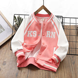 Children Basketball Jacket Baseball Jacket Autumn Girls