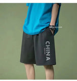 Summer Men Shorts Straight Shorts