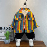 Toddler Boys Jackets Children's Clothing Boys Autumn Clothing Casual Top