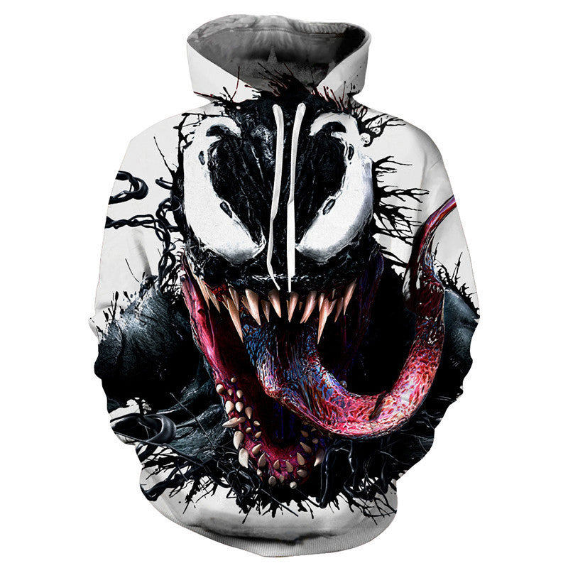 Carnage Hoodie Printed Zipper