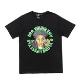 Vlone T Shirt Short Sleeve Women's Loose Tshirt Men Vlone Style plus Size Retro Sports