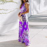 Women Bohemian Dress Summer Sexy Printed Dress