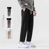 Men Sweatpants Spring Pants Men's Straight All-Match Exercise Casual Pants
