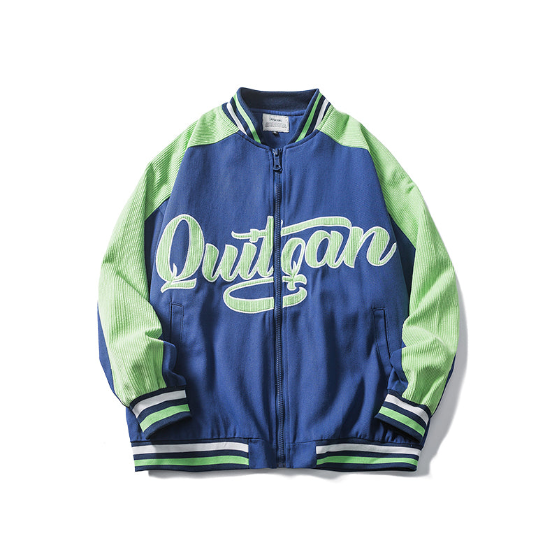 Letterman Jacket Outfit Senior Jackets Varsity Baseball Coat Autumn Youth Casual Jacket