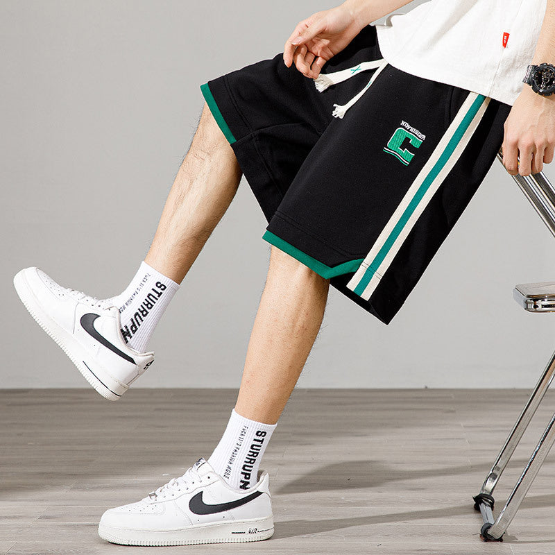 Men Shorts Summer Men's Loose Cotton Sports Youth
