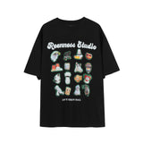 Man Tees Summer Fashion Brand Heavy Short Sleeve T-shirt