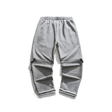 Man Fall Winter Outfis Winter Men's Fleece-Lined Warm Casual Pants
