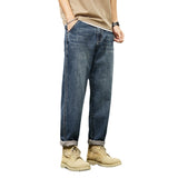 Men Cargo Pants Spring Jeans Men Trendy Brands Loose Casual Trousers