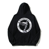 Present Hoodie Embroidered Sweater Couple Loose Hoodie