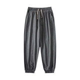 Men Sweatpants Spring and Autumn Men's Trendy Casual Sports Loose Stretch Sweatpants