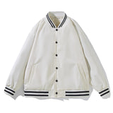 Varsity Jacket Stand Collar Jacket Baseball Uniform