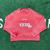 Rrr123 Sweatshirt Rivington ROI Rebis Rrr123 Washed Distressed Loose round Neck Sweater