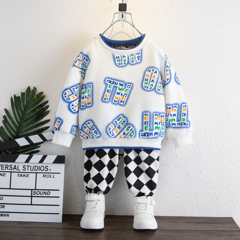 Toddler Boys Sweater Children's Clothing Boys Spring Clothes Suit Sweater
