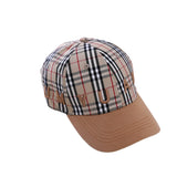Vintage Check Baseball Cap Plaid