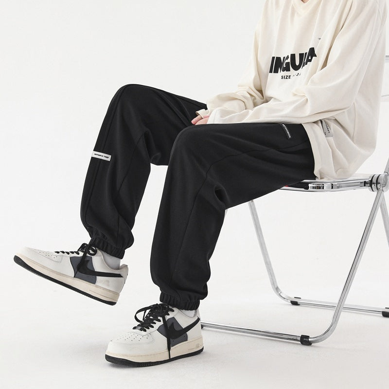 Men Sweatpants Track Sweatpants Men's Autumn Loose Casual Pants Trendy All-Matching Pants