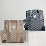 Yankees Denim NY Handbag Tote Bag