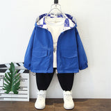 Toddler Boys Jackets Boy's Jacket Autumn Both Sides Wear Jacket Children