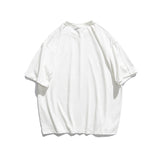 Men's T-shirt Summer round Neck Short Sleeve T-shirt Fashion Letters Printed Bottoming Shirt Loose Male and Female Couples Wear