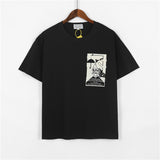 Cavempt Ce Lifecav @ Empt Umbrella Cartoon Japanese Fashion Ce Short Sleeve Men and Women
