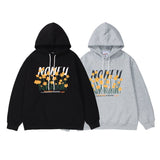 Man Fall Winter Outfis Winter Clothes Letter Printed Thickening Sweater Boys Loose Casual Top