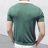 Polo Shirts Summer Polo Shirt Men's Short-Sleeved Sweater