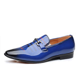 Indo Western Shoes British Bright Leather Fashion Pointed Men's Shoes Men's Shoes