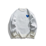 Man Fall Winter Outfis Autumn and Winter round Neck Sweater Men's Loose Couple Casual Knitted Sweater