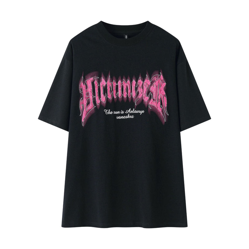 Man Tees Fashion Brand Summer Short-Sleeved T-shirt