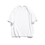 Summer Cartoon Animal Kitten Printed Short-Sleeved T-shirt Male Young Couple Tee round Neck