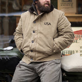 John Dutton Jacket Autumn and Winter Jacket Cotton-Padded Jacket Casual Retro Coat