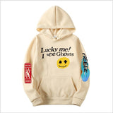 Smiley Face Hoodie Graffiti Hoodie