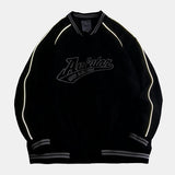 Letterman Jacket Outfit Senior Jackets Varsity Baseball Coat Letter Embroidered Baseball Uniform Casual Jacket